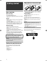 Preview for 6 page of JVC RX-D201S - AV Receiver Instructions Manual