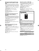 Preview for 26 page of JVC RX-D201S - AV Receiver Instructions Manual