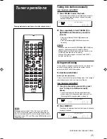 Preview for 27 page of JVC RX-D201S - AV Receiver Instructions Manual