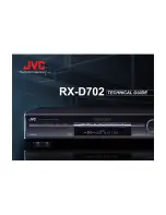 Preview for 1 page of JVC RX-D702 Technical Manual