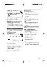 Preview for 27 page of JVC RX-DP20VSL Instructions Manual