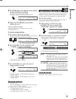 Preview for 23 page of JVC RX-E100SL Instructions Manual