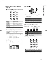 Preview for 43 page of JVC RX-E111RSL Instructions Manual