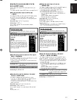 Preview for 33 page of JVC RX-F31S Instructions Manual