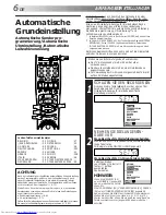 Preview for 6 page of JVC SHOWVIEW HR-DVS1EU (German) Bedienungsanleitung