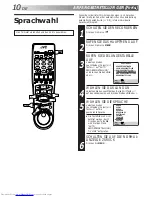 Preview for 10 page of JVC SHOWVIEW HR-DVS1EU (German) Bedienungsanleitung