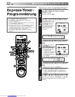 Preview for 32 page of JVC SHOWVIEW HR-DVS1EU (German) Bedienungsanleitung