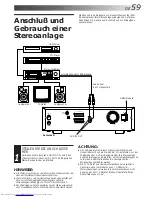 Preview for 59 page of JVC SHOWVIEW HR-DVS1EU (German) Bedienungsanleitung