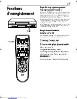 Preview for 19 page of JVC ShowView HR-S5955MS (French) Mode D'Emploi