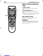 Preview for 20 page of JVC ShowView HR-S5955MS (French) Mode D'Emploi