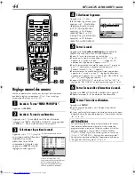 Preview for 44 page of JVC ShowView HR-S5955MS (French) Mode D'Emploi