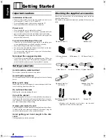 Preview for 6 page of JVC SP-PWA9 Instructions Manual