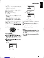 Preview for 39 page of JVC SP-PWA9 Instructions Manual