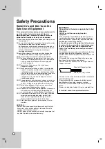 Preview for 4 page of JVC SP-THG60C Instructions Manual