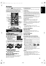 Preview for 21 page of JVC SP-THU1C (German) Instructions Manual