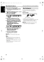 Preview for 36 page of JVC SP-THU1C (German) Instructions Manual