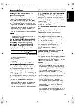 Preview for 43 page of JVC SP-THU1C (German) Instructions Manual