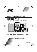 Preview for 1 page of JVC SP-UXDAB11 Instructions Manual