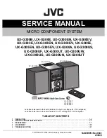 Preview for 1 page of JVC SP-UXG300 Service Manual