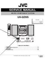 JVC SP-UXQD9S Service Manual preview