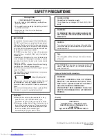 Preview for 2 page of JVC SR-9240E Instructions Manual