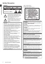 Preview for 2 page of JVC SR-HD2700E Instructions Manual