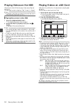 Preview for 64 page of JVC SR-HD2700E Instructions Manual