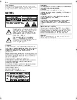 Preview for 2 page of JVC SR-MV40U Instructions Manual