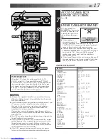 Preview for 17 page of JVC SR-TS1U - Super Vhs Et Player Recorder Instructions Manual