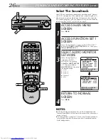 Preview for 26 page of JVC SR-TS1U - Super Vhs Et Player Recorder Instructions Manual