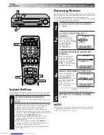 Preview for 28 page of JVC SR-TS1U - Super Vhs Et Player Recorder Instructions Manual