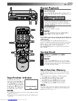 Preview for 29 page of JVC SR-TS1U - Super Vhs Et Player Recorder Instructions Manual