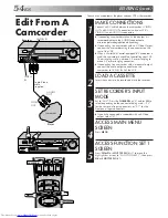 Preview for 54 page of JVC SR-TS1U - Super Vhs Et Player Recorder Instructions Manual