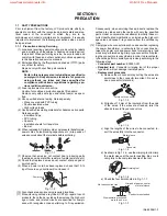 Preview for 3 page of JVC SR-V101US - S-vhs Videocassette Recorder Service Manual