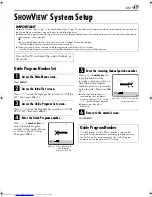 Preview for 49 page of JVC SR-V10E Instructions Manual