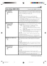 Preview for 49 page of JVC SR-VDA300U Instructions Manual