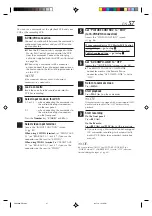 Preview for 57 page of JVC SR-VDA300U Instructions Manual