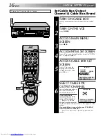 Preview for 16 page of JVC SR-VS20EK Instructions Manual