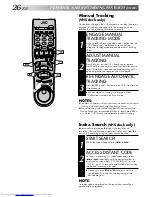 Preview for 26 page of JVC SR-VS20EK Instructions Manual