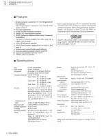 Preview for 4 page of JVC TD-W208BK Service Manual