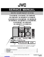 Preview for 1 page of JVC UV-G500VA Service Manual