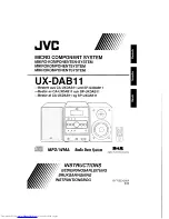 JVC UX-DAB11 Instructions Manual preview