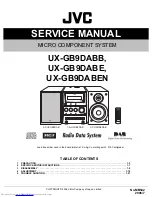 JVC UX-GB9DABB Service Manual preview