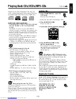 Preview for 15 page of JVC UX-M6V Instructions Manual