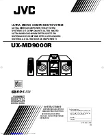 Preview for 1 page of JVC UX-MD9000R Instructions Manual
