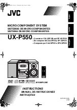 Preview for 1 page of JVC UX-P550 Instructions Manual