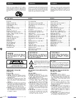 Preview for 2 page of JVC UX-T150 Instructions Manual