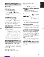 Preview for 15 page of JVC UX-V10 Instructions Manual