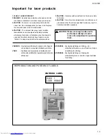 Preview for 3 page of JVC UX-V30 Service Manual