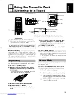 Preview for 19 page of JVC UX-V6V Instructions Manual